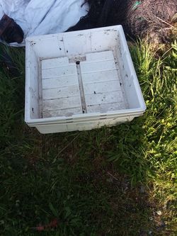 Garden starter bins.