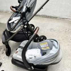 Maxi-Cosi Zelia Luxe Travel System 5-in-1 - New Hope Gray