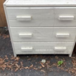 Chair And 3 Drawer 