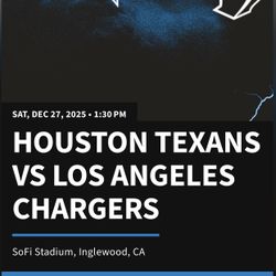 Texans Vs Chargers 