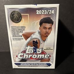 Topps Chrome 2023 Basketball Blaster