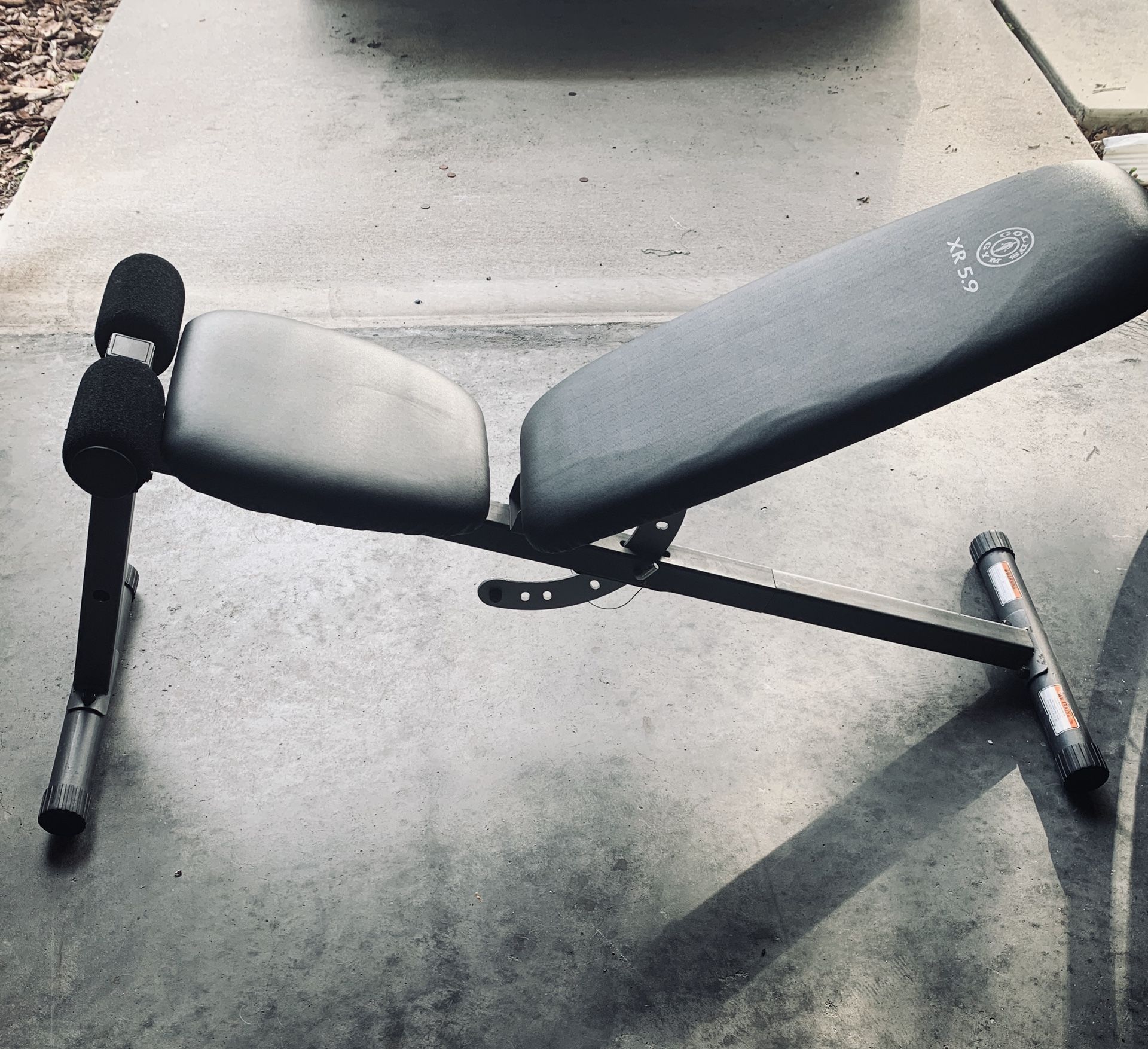 Weider XR 5.9 Adjustable Slant Workout Bench