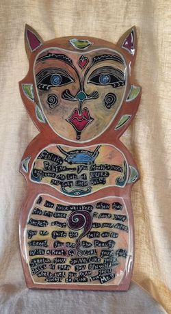 Rokoko Art Finicky Cat 2001 signed