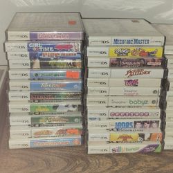 36 Nintendo DS Games; 1 3DS Game.