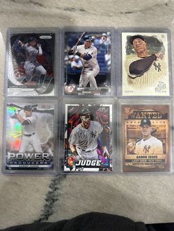 Aaron Judge Baseball Cards