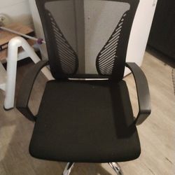 ClothBlack Office Chair