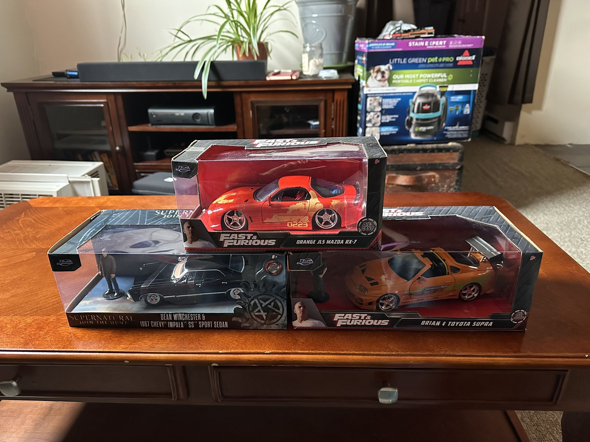 Fast And Furious With Supernatural Model Cars