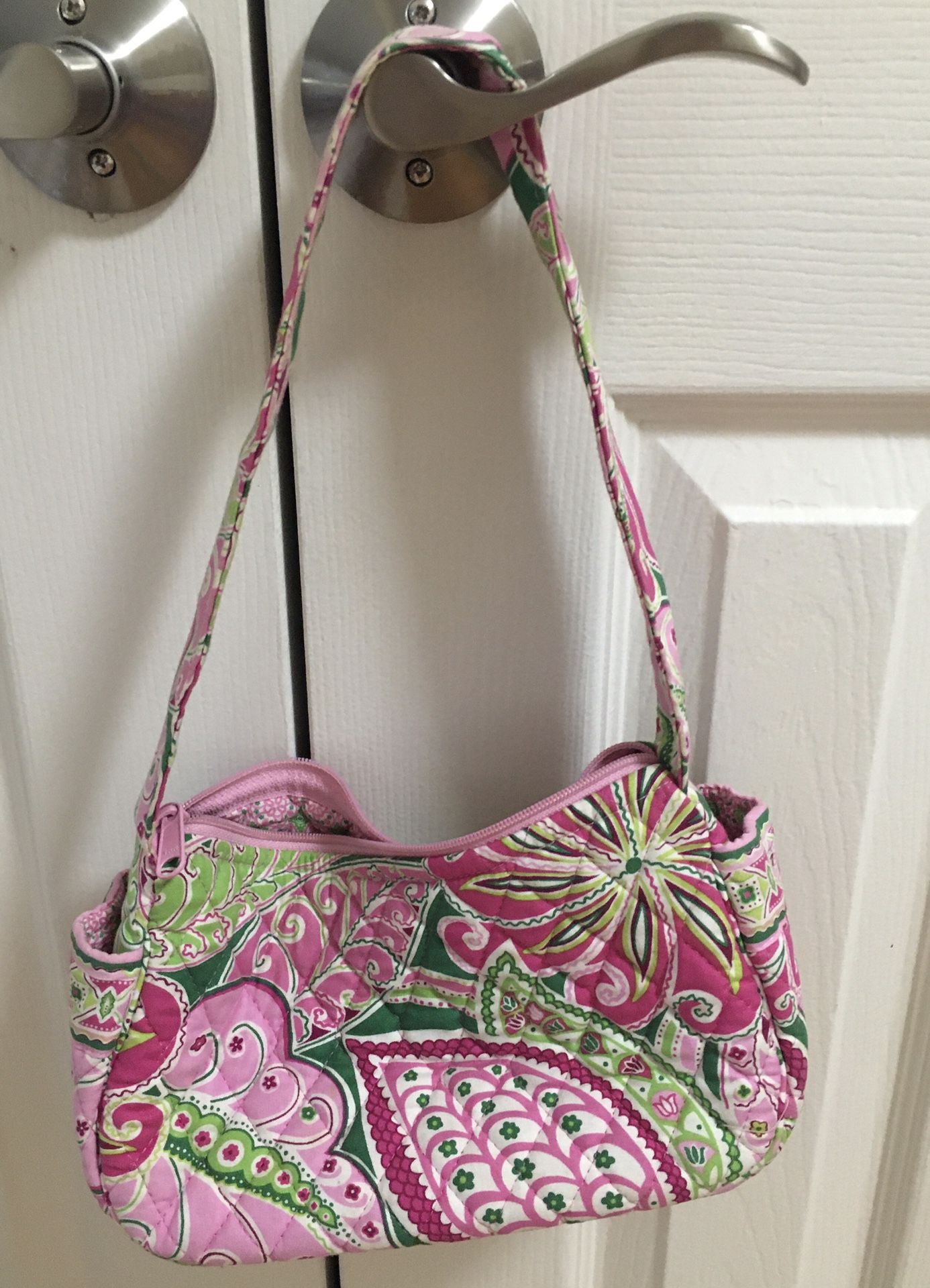 Vera Bradley Pink and Green Purse
