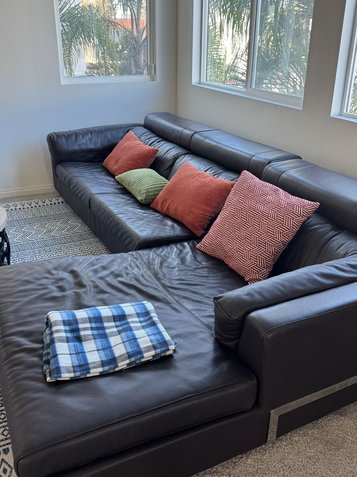 Leather Couch