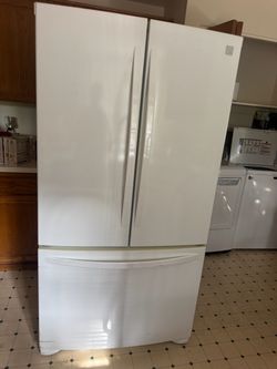White Kenmore French Door