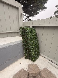 Artificial Faux Gardenia Leaf Garden Trellis Panel