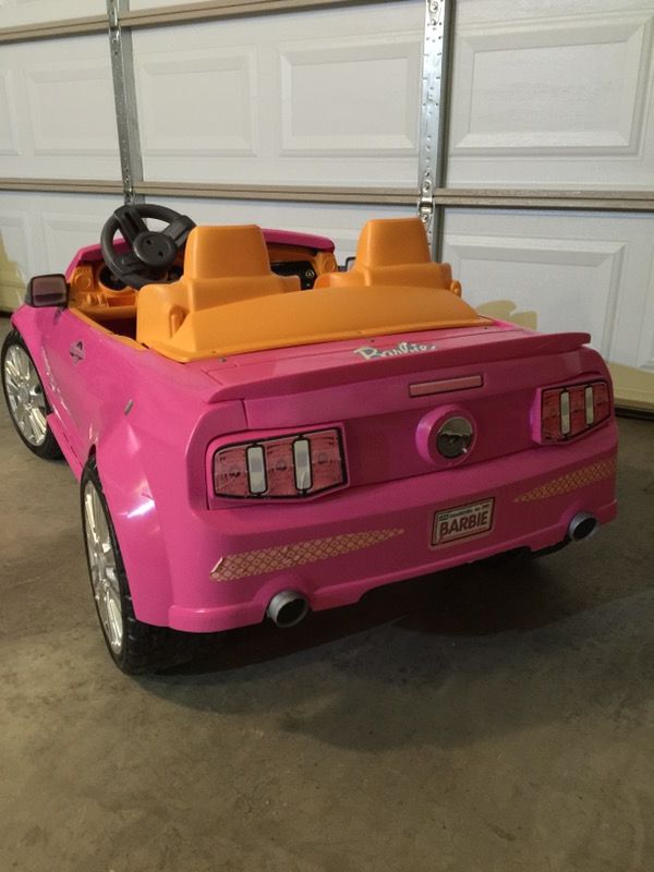 Wheels Barbie Mustang Electric Car For In Phoenix Az Wheels Barbie Mustang Electric Car