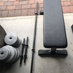 Bench And Weights