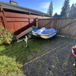 Boat And Trailer 