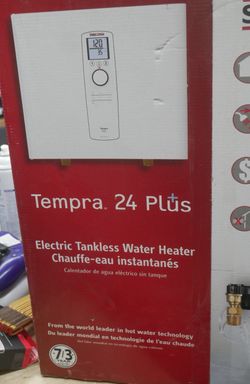 Stiebel Eltron Tankless Electric Water Heater Hot Shower 24 Plus 239222 White. NEW