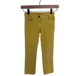 Mini Boden Kids Corduroy Yellow Pants Size 6Y