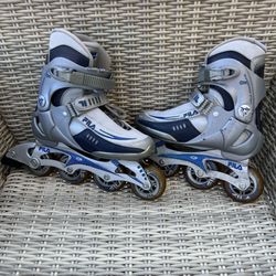 FILA Dual Dynamic Flex Roller Blades Inline Skates Men s 5 Women s 6 Gray 78A for Sale in Chicago IL OfferUp