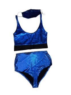 Rave Bikini Outfit + Mask 