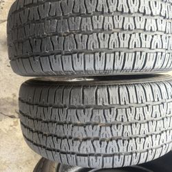 2 Used Tires 235/60r15 Bfgoodrich Radial 🤑free Installation ‼️