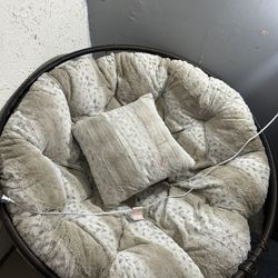 Round Papasan Chair Cushion