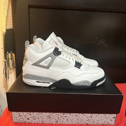Retro 4 "White Cement" 2025