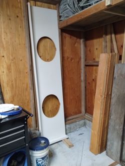 New Bathroom Countertop White. 
