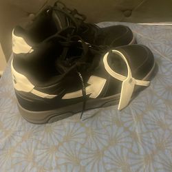 out of office off white black and white