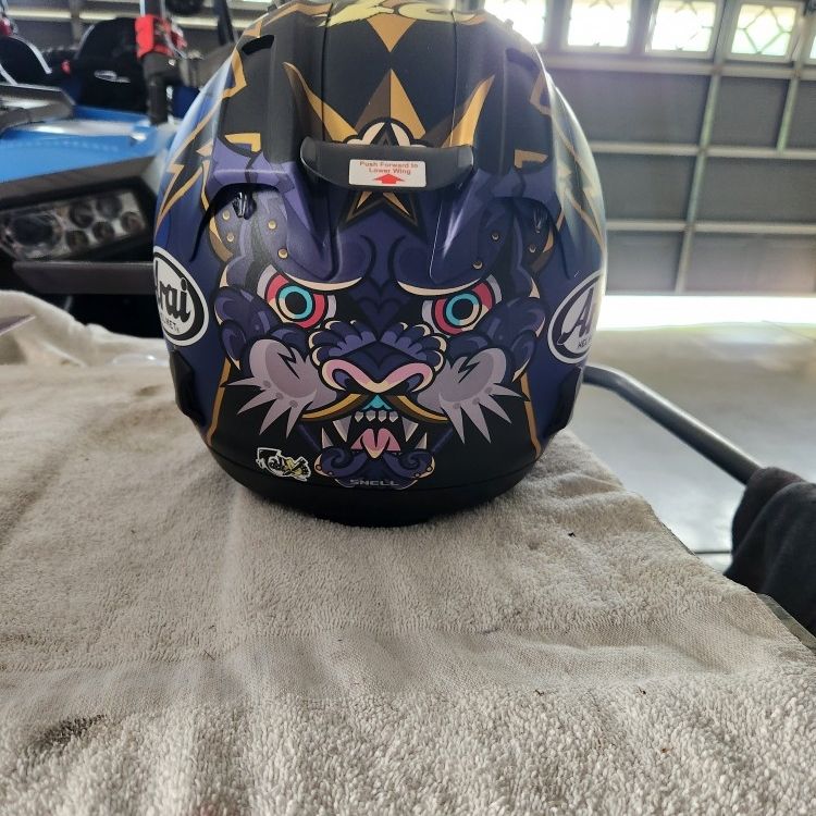 セキュリティ・セーフティ ARAI RX-7X NAKASUGA 21 Graphic Arai RX-7X NAKASUGA Corsair-X Full Face Helmet M Size 57-58cm
