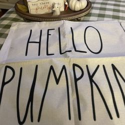 Pillow Covers & Scarecrow 