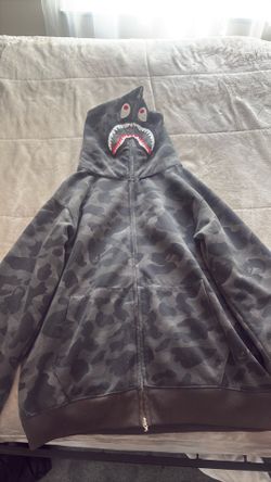 Bape full zip hoodie