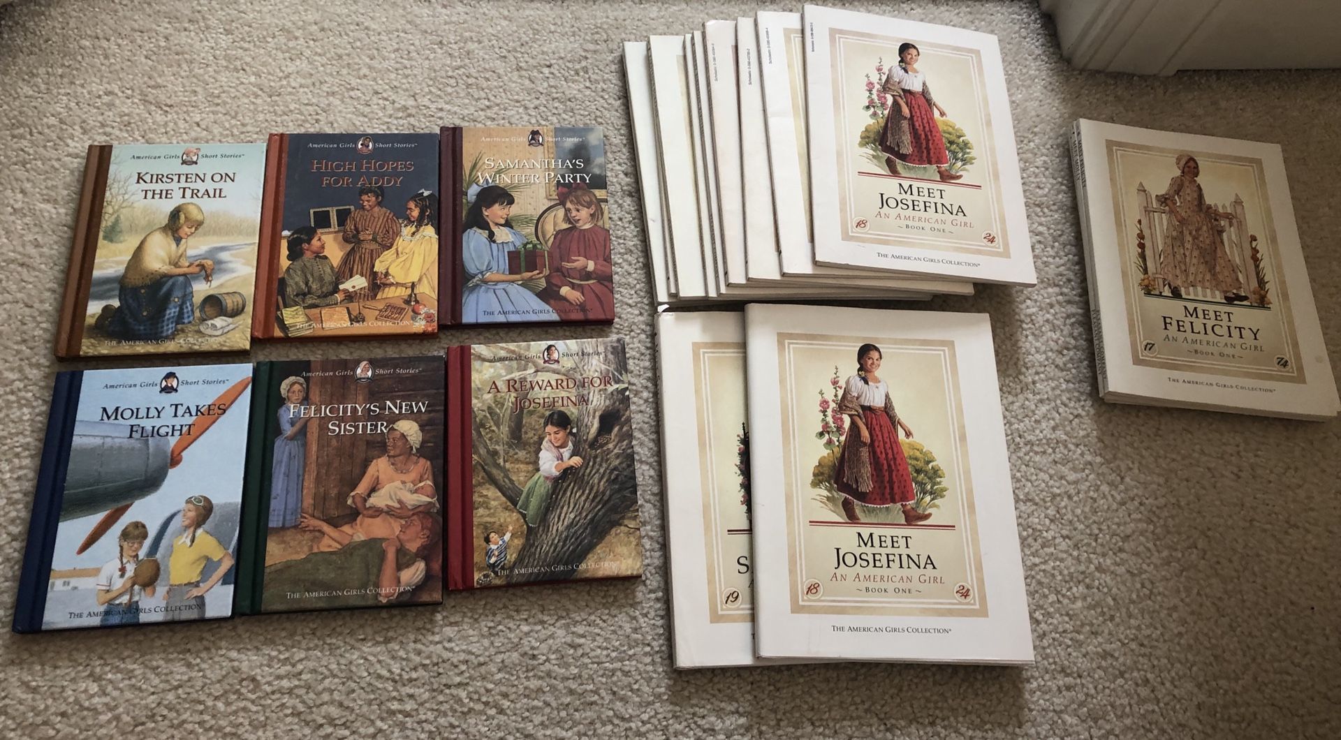 Set of 18 American Girl books
