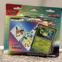 Pokemon - Prismatic Evolution Tech Sticker Collection - $35
