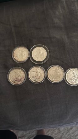 Silver ounce coin