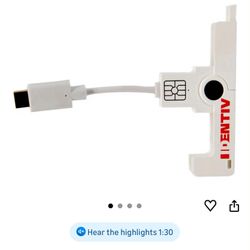 Identiv SCR3500A USB SmartFold Type A And C