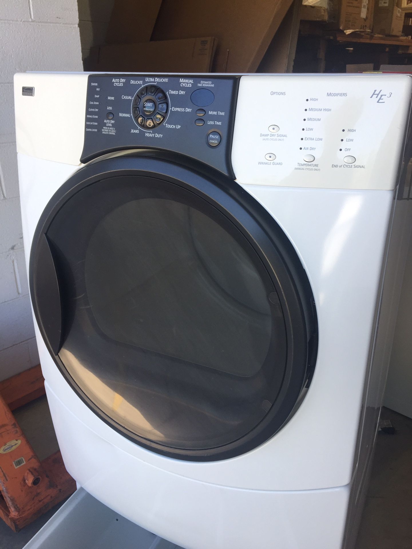 Kenmore Elite High Efficiency gas dryer