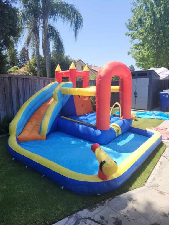 Waterslide With Bouncehouse