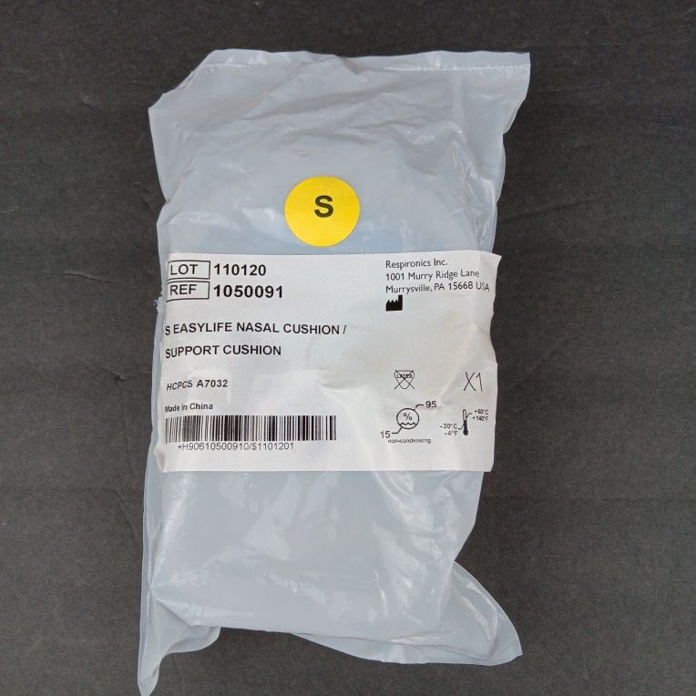 1 Easylife Respironics Nasal Support Small S Cushion & Support 1050091