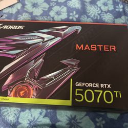 Aorus Master RTX 5070 Ti 16gb Nvidia