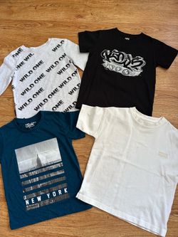 Boy’s Shirt Lot 5-6 Years Zara, UNIQLO KAWS