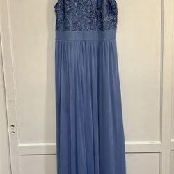 Dusty Blue Dress