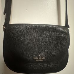 Black Kate Spade Leather Purse $30