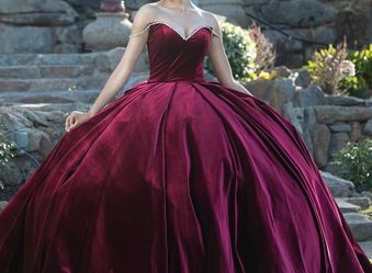 Quinceañera Dress velvet