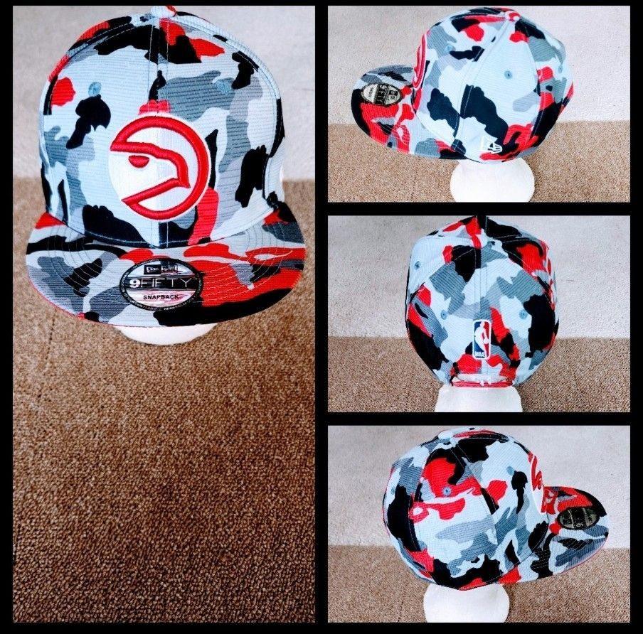 ATLANTA HAWKS NBA BASKETBALL 🏀 SNAPBACK HAT. 