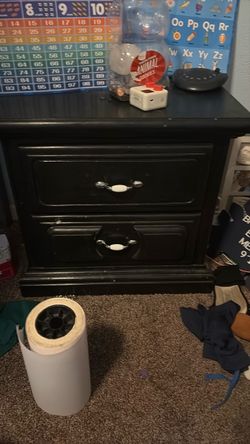 Nightstand black older