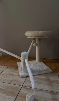 Cat Tree Scratching Post with Perch