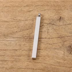 New Minimalist Vertical Bar Pendant Unisex Modern Geometric Jewelry charm accessories