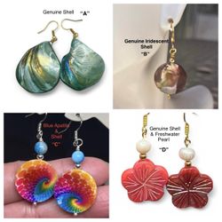 Genuine Shell Handmade Earrings