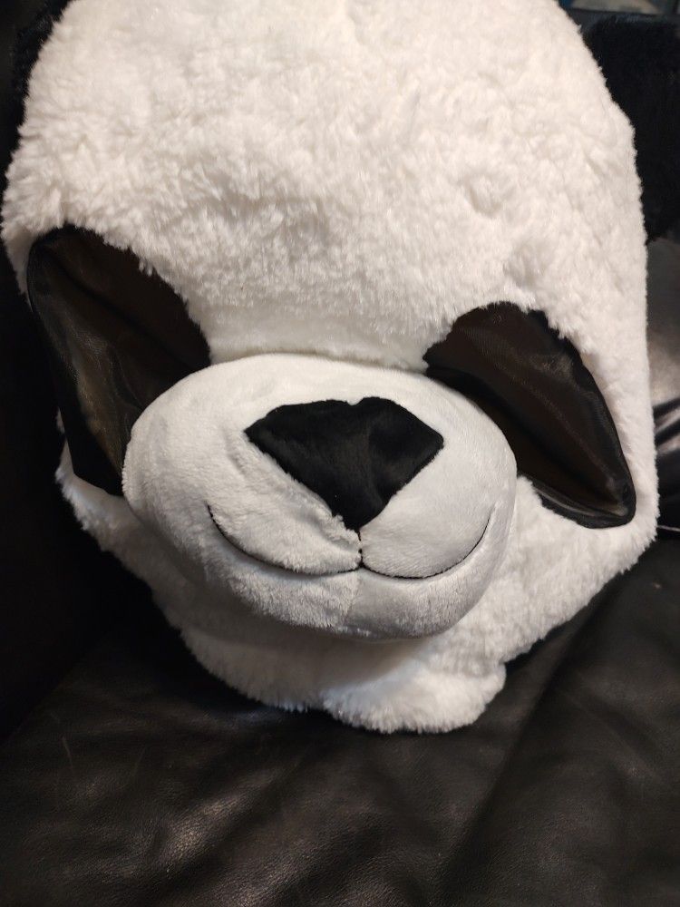 New Panda Greeter Head Never Used