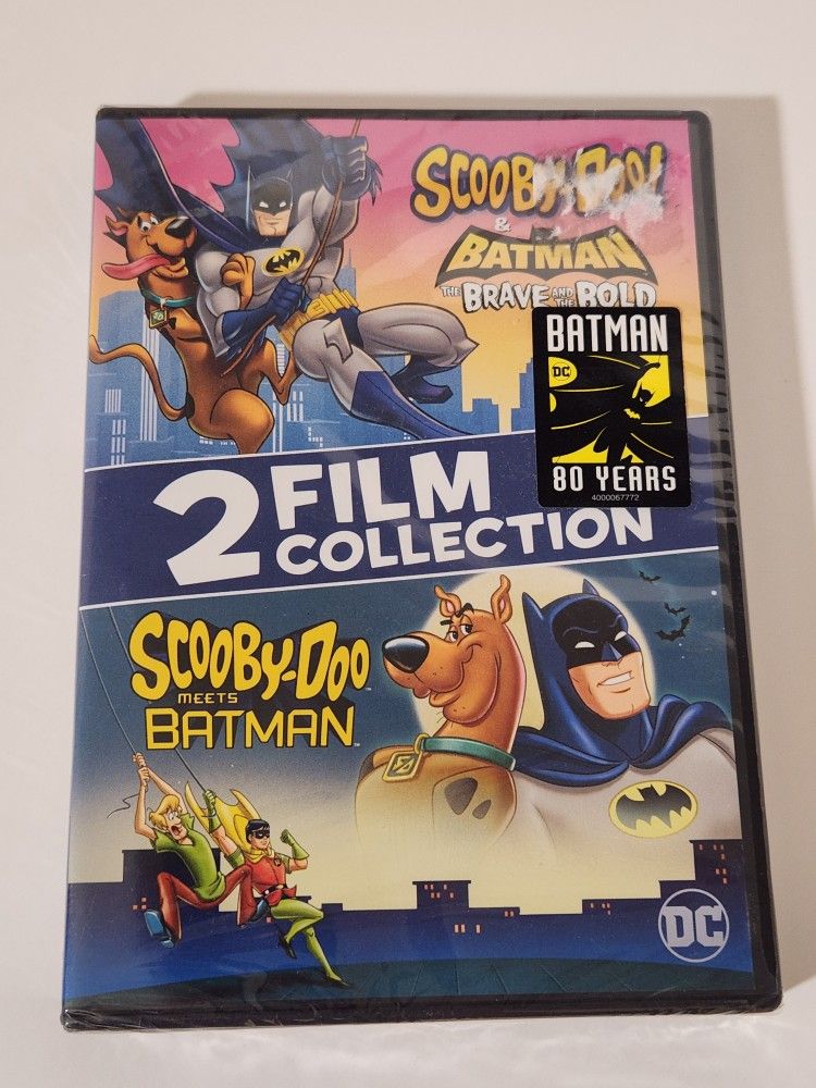 Scooby-Doo & Batman 2 Film Collection Dvd