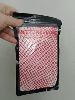 Red Fishnet Stockings